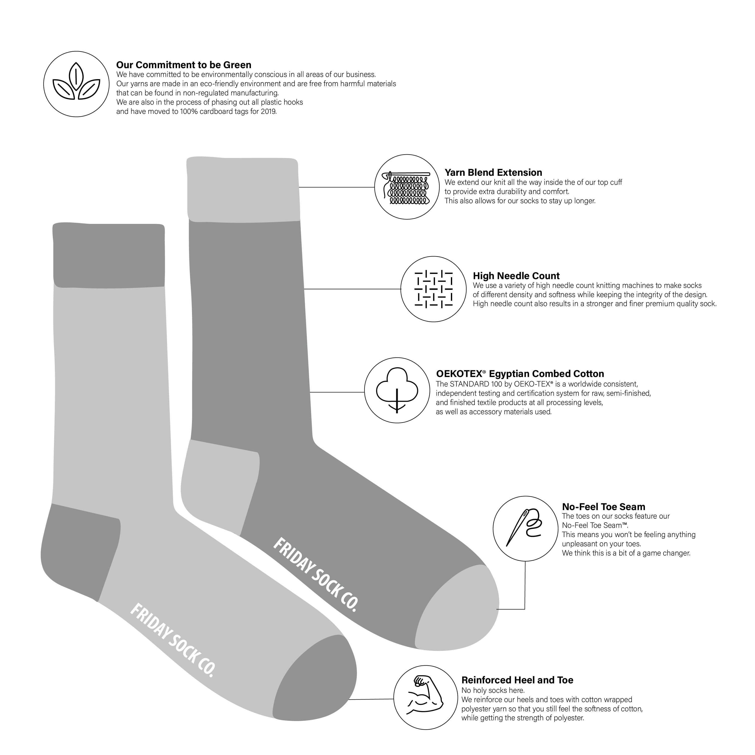 Friday Sock Co. - Chaussettes pour hommes | Kraken & Ship | Mismatched