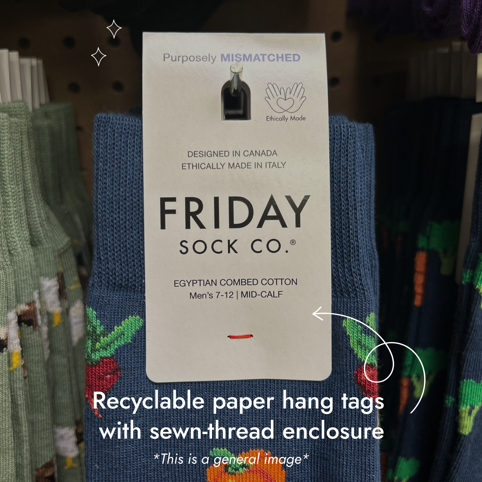 Friday Sock Co. - Chaussettes pour hommes - Dino