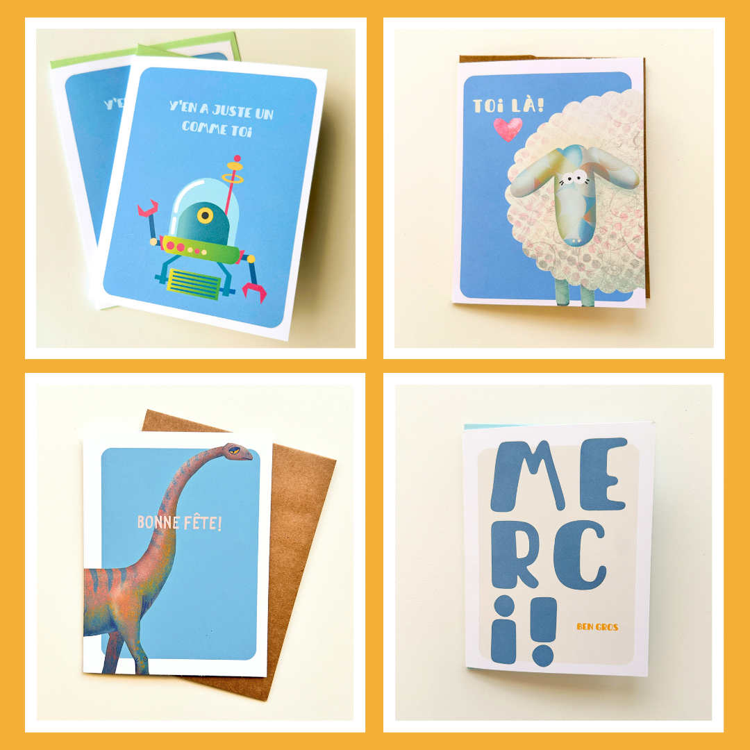 The Blue Mix Card Kit