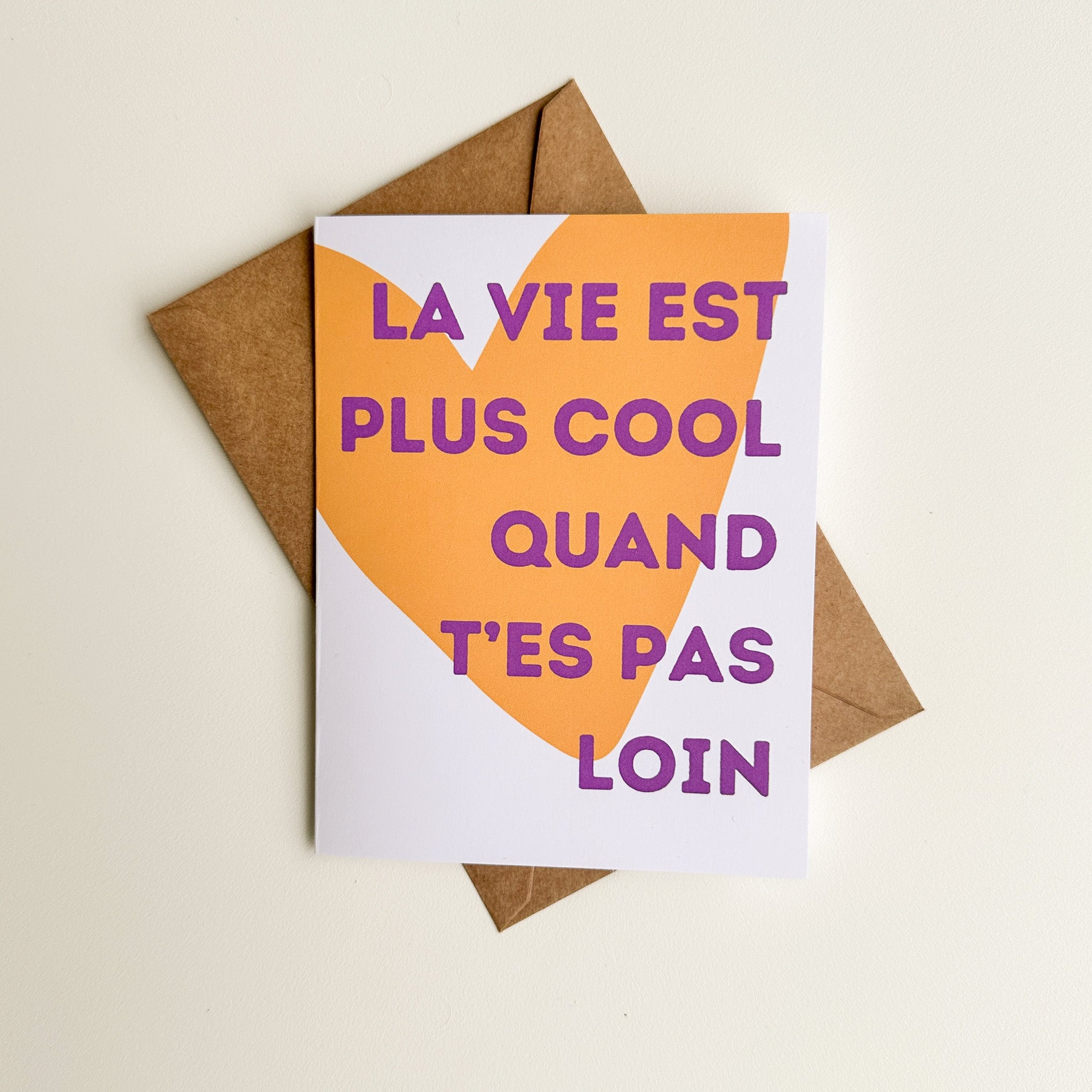 The greeting card kit that says I love you