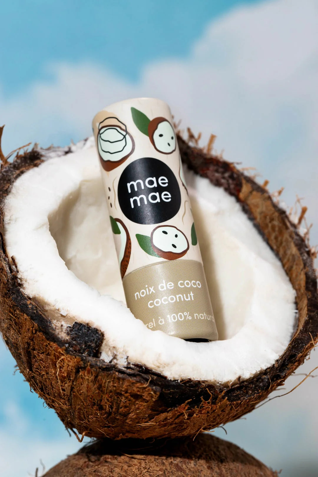 Maemae Natural Lip Balm - Coconut