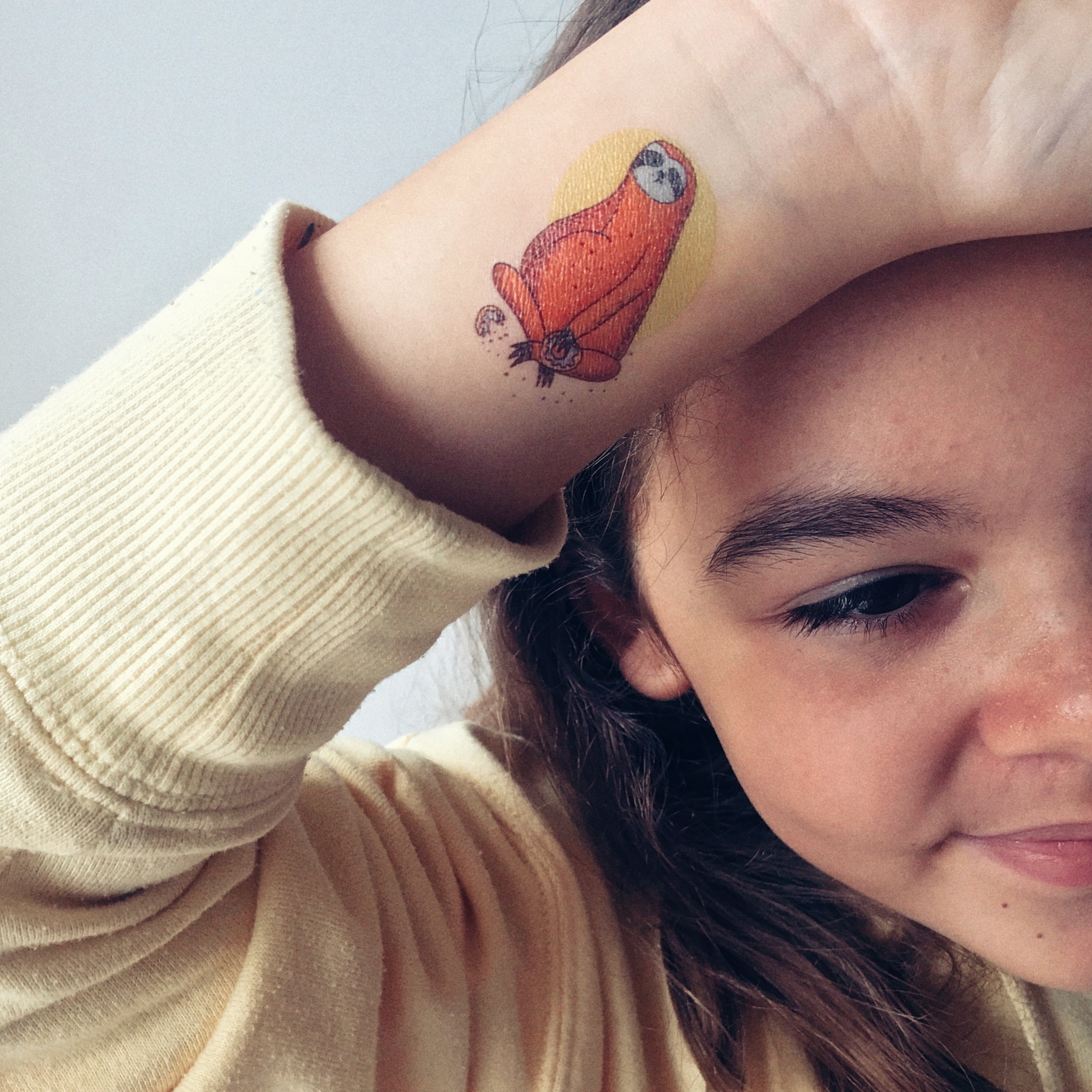 Les paresseux - tatouages temporaires