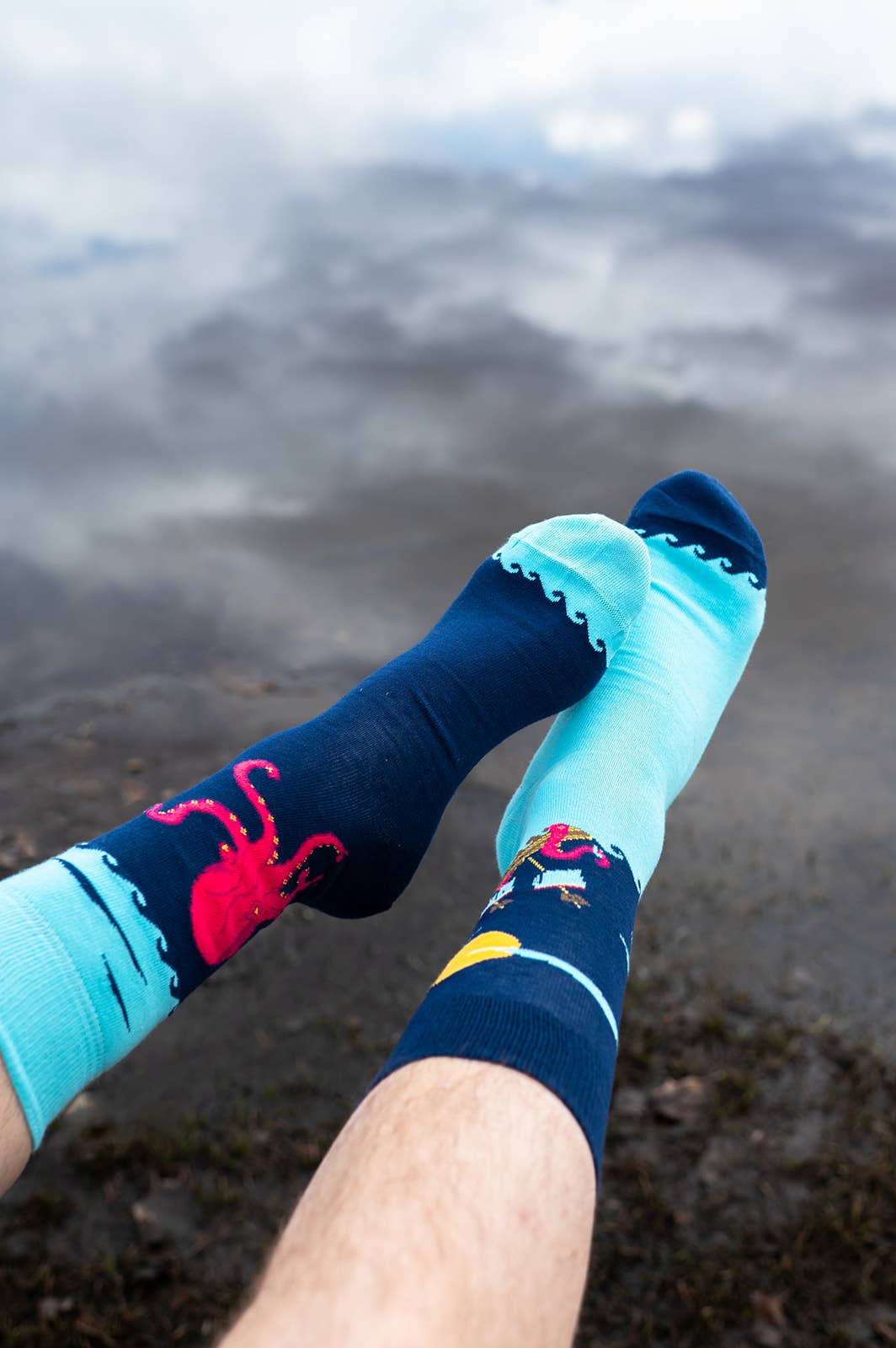 Friday Sock Co. - Men's Socks | Kraken & Ship | Mismatched