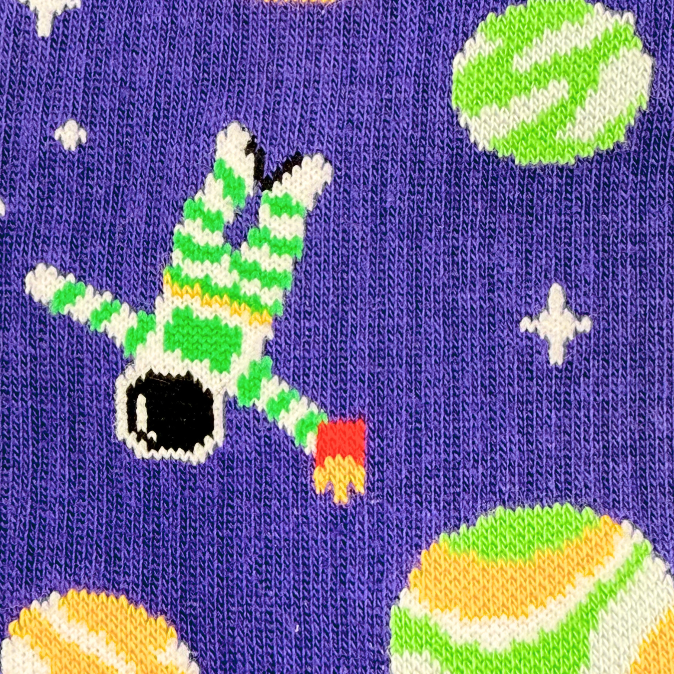 Friday Sock Co. - Chaussettes de sport pour hommes Alien & Fast Food