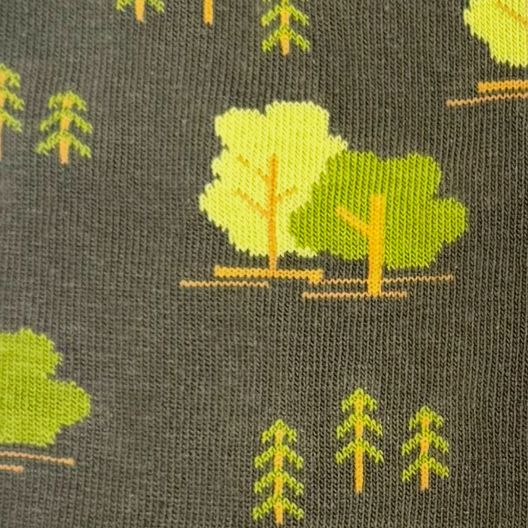 Friday Sock Co. - Chaussettes dépareillées pour hommes Trees This Did Good, les chaussettes redonnent
