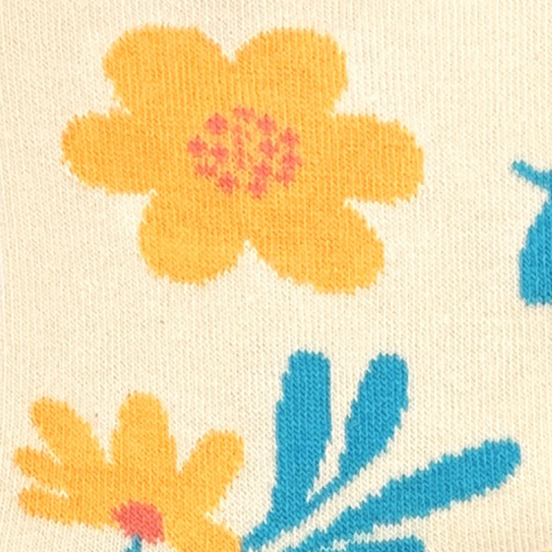 Friday Sock Co. - Chaussettes dépareillées amusantes pour femmes - Cadeau floral