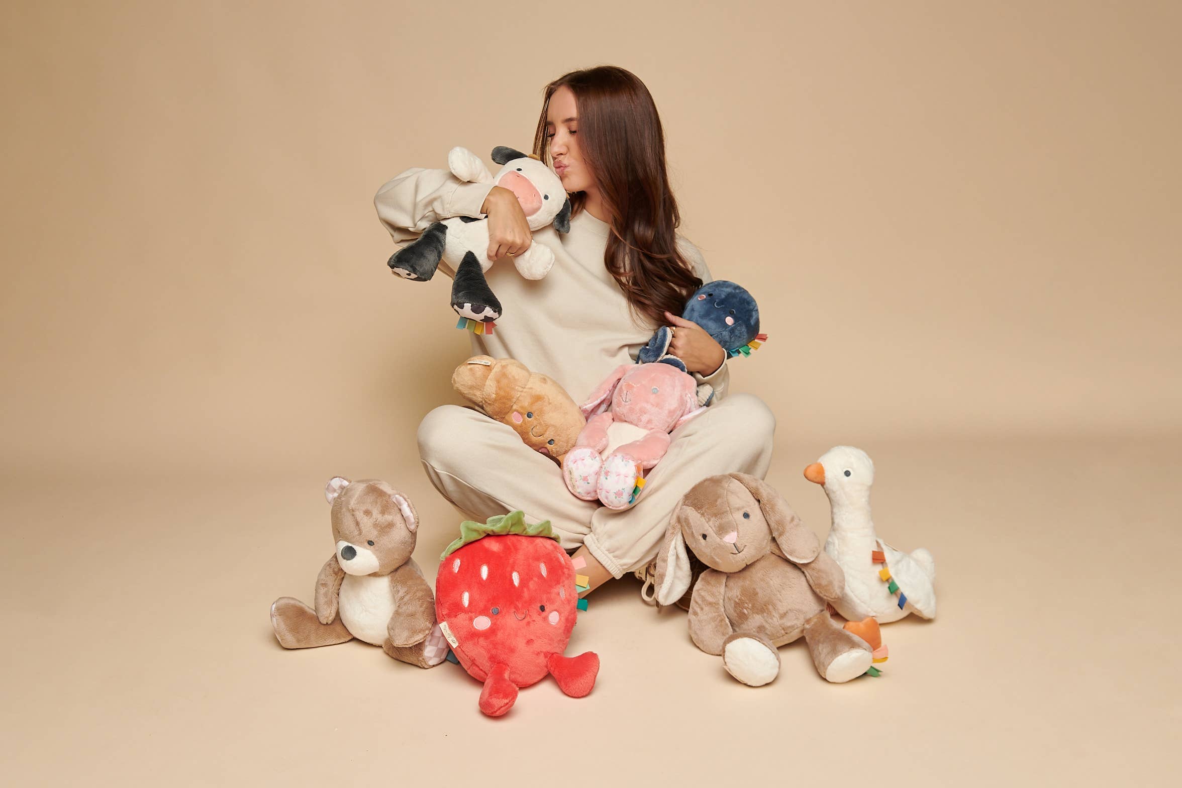 Freddie la grenouille peluche -Itzy Ritzy - Sweetie Snuggles™ Peluche